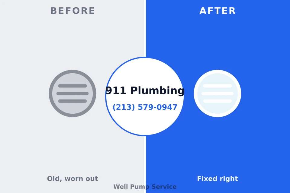 Before and after: plumbing company Mount Airy, NC